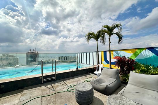 Área comum de apartamento à venda com 1 quarto, 33m² em Centro, Rio de Janeiro