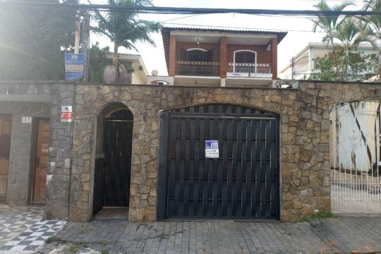 Fachada / Placa de casa à venda com 4 quartos, 306m² em Vila Mazzei, São Paulo