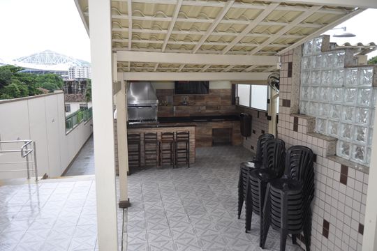 Área comum de apartamento para alugar com 2 quartos, 85m² em Todos Os Santos, Rio de Janeiro