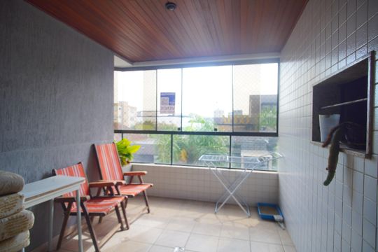 Varanda da Sala de apartamento à venda com 3 quartos, 116m² em Rio Branco, Novo Hamburgo