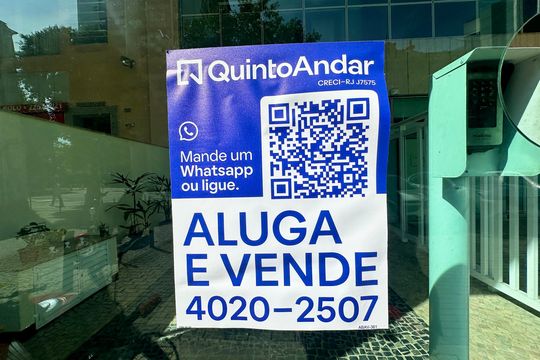 Plaquinha instalada de apartamento à venda com 1 quarto, 45m² em Lapa, Rio de Janeiro