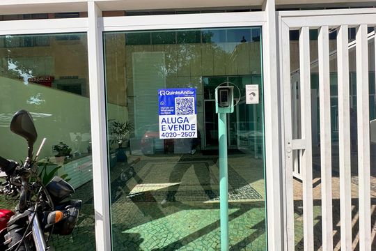 Plaquinha instalada de apartamento à venda com 1 quarto, 45m² em Lapa, Rio de Janeiro