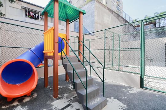 Área comum - Playground de apartamento à venda com 1 quarto, 28m² em Carandiru, São Paulo