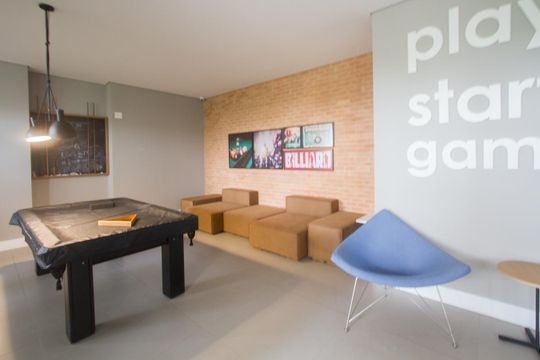 Área comum de apartamento à venda com 3 quartos, 84m² em Jardim Caravelas, São Paulo