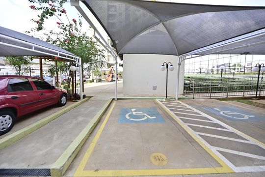 Área comum de apartamento para alugar com 2 quartos, 60m² em Vila Adelia, Goiânia