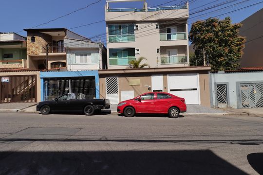 Fachada de apartamento à venda com 2 quartos, 100m² em Vila Curuçá, Santo André