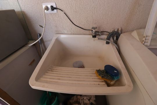 Área de Serviço de apartamento à venda com 2 quartos, 100m² em Vila Curuçá, Santo André