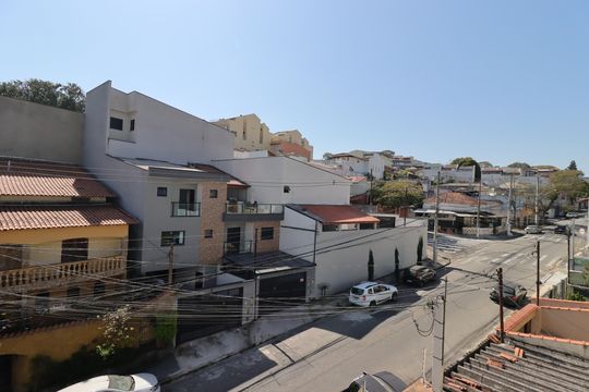 Vista da Sacada da Suíte de apartamento à venda com 2 quartos, 100m² em Vila Curuçá, Santo André