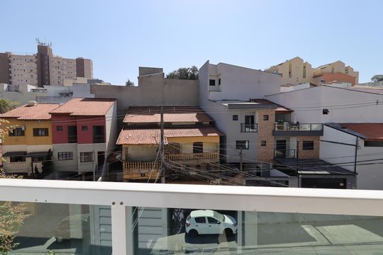 Sacada da Suíte de apartamento à venda com 2 quartos, 100m² em Vila Curuçá, Santo André