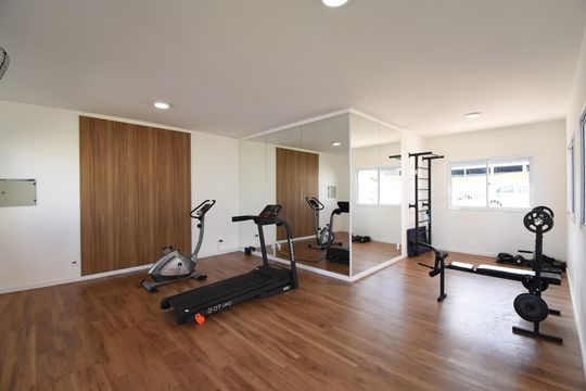 Área comum - Academia de apartamento para alugar com 2 quartos, 59m² em Colônia Rio Grande, São José dos Pinhais