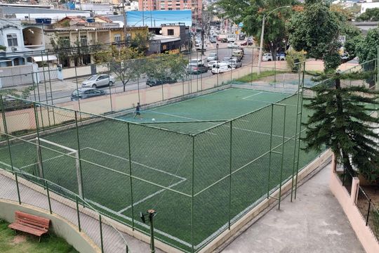 Área comum - Quadra Esportiva de apartamento à venda com 2 quartos, 56m² em Taquara, Rio de Janeiro