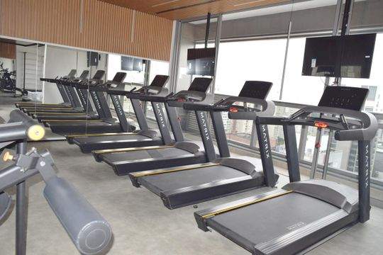 Área comum de kitnet/studio para alugar com 1 quarto, 22m² em Jardim Paulista, São Paulo