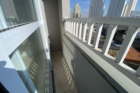 Sacada de kitnet/studio para alugar com 1 quarto, 18m² em Mooca, São Paulo