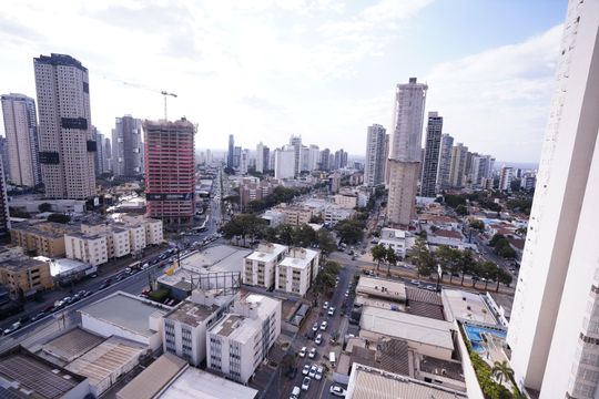 Vista do Quarto 2 de apartamento à venda com 2 quartos, 61m² em Setor Marista, Goiânia