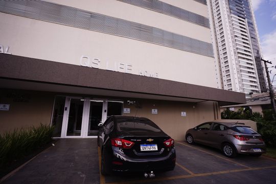 Fachada de apartamento à venda com 2 quartos, 61m² em Setor Marista, Goiânia