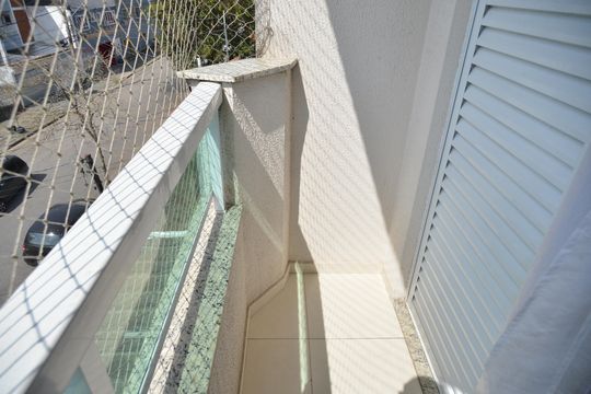 Varanda da Sala de apartamento à venda com 3 quartos, 138m² em Vila Pires, Santo André