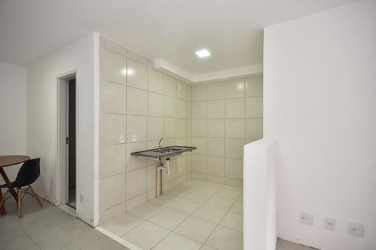 Cozinha de kitnet/studio à venda com 1 quarto, 34m² em Jardim Ampliacao, São Paulo