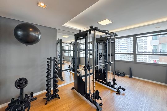 Área comum - Academia de kitnet/studio para alugar com 1 quarto, 26m² em Cursino, São Paulo
