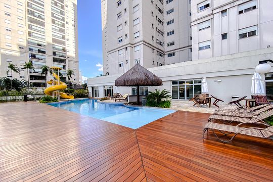 Área comum - Piscina de apartamento à venda com 3 quartos, 190m² em Belenzinho, São Paulo