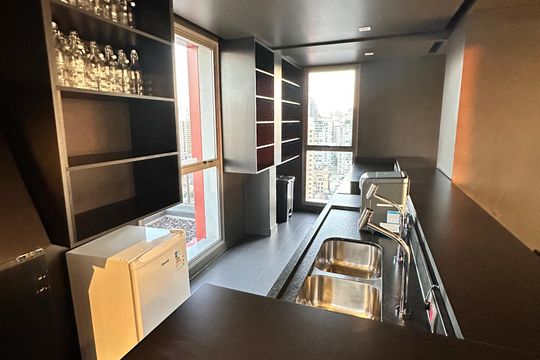 Área comum de kitnet/studio à venda com 1 quarto, 24m² em Perdizes, São Paulo