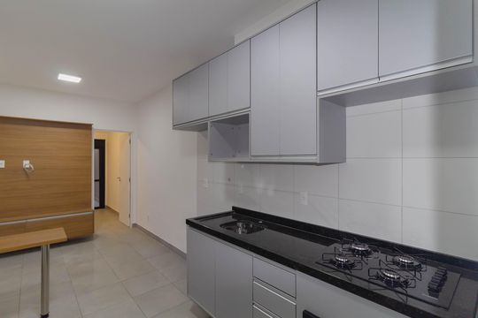 Cozinha de apartamento para alugar com 1 quarto, 28m² em Parque da Vila Prudente, São Paulo