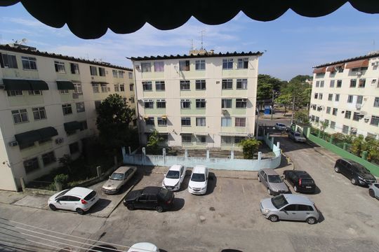 Sala - Vista de apartamento para alugar com 2 quartos, 50m² em Taquara, Rio de Janeiro
