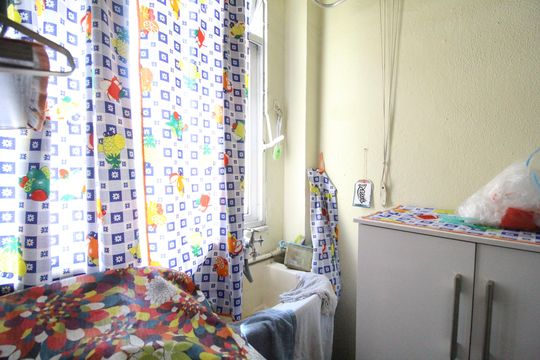 Área de serviço de apartamento para alugar com 2 quartos, 50m² em Taquara, Rio de Janeiro