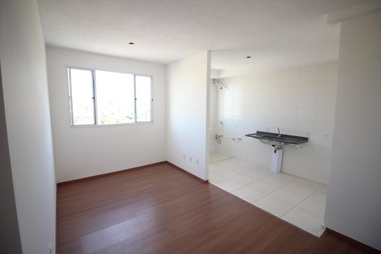 Sala de apartamento à venda com 2 quartos, 46m² em Novo Riacho, Contagem