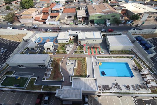 Vista de apartamento à venda com 2 quartos, 46m² em Novo Riacho, Contagem