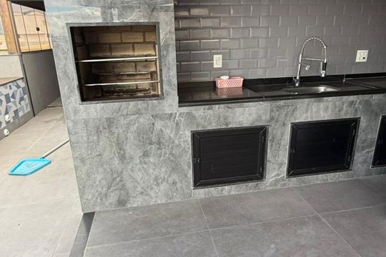 Churrasqueira de apartamento à venda com 4 quartos, 221m² em Recreio dos Bandeirantes, Rio de Janeiro