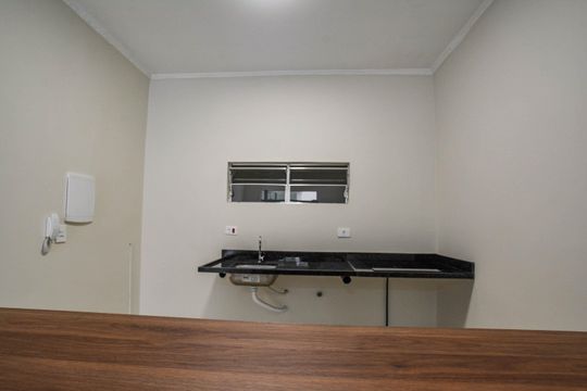Cozinha de apartamento à venda com 2 quartos, 123m² em Jardim Stetel, Santo André