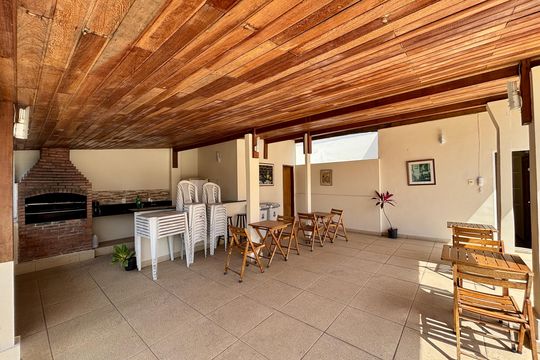 Área comum - churrasqueira de apartamento para alugar com 2 quartos, 66m² em Leblon, Rio de Janeiro