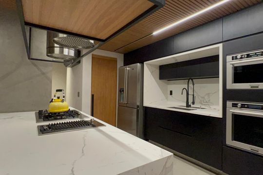 Cozinha de apartamento à venda com 3 quartos, 127m² em Cerqueira César, São Paulo