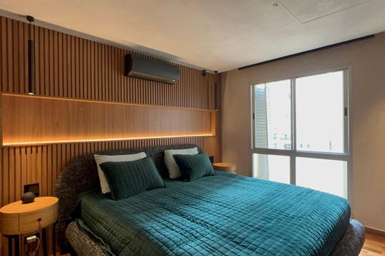 Suíte 2 de apartamento à venda com 3 quartos, 127m² em Cerqueira César, São Paulo