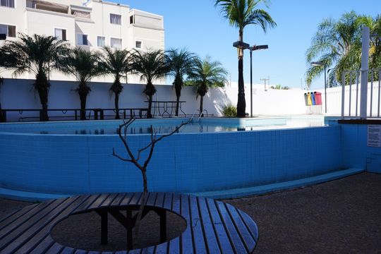 Área comum - Piscina de apartamento para alugar com 3 quartos, 82m² em Vila Omar, Americana