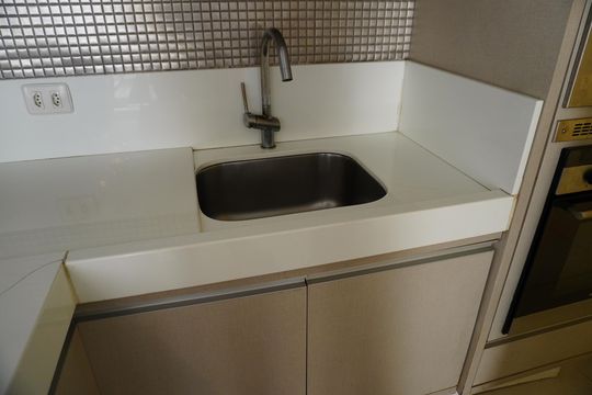 Cozinha de apartamento para alugar com 3 quartos, 82m² em Vila Omar, Americana