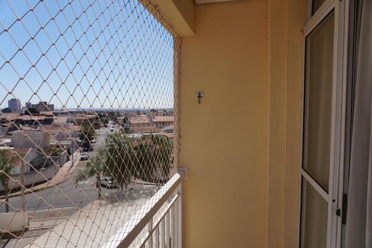 Sacada de apartamento para alugar com 3 quartos, 82m² em Vila Omar, Americana