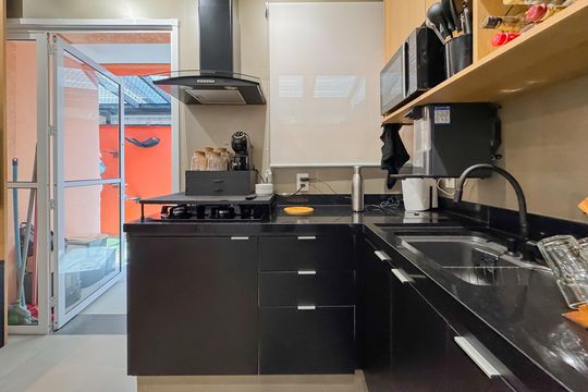 Cozinha de kitnet/studio à venda com 1 quarto, 38m² em Liberdade, São Paulo