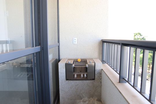 Varanda de apartamento à venda com 3 quartos, 74m² em Setor Aeroporto, Goiânia