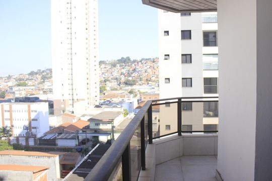 Varanda da suíte de apartamento à venda com 4 quartos, 153m² em Vila Rosalia, Guarulhos