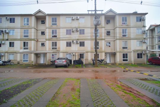 Vista do Quarto 2 de apartamento para alugar com 3 quartos, 56m² em São Miguel, São Leopoldo