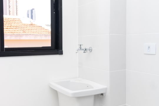 Área de Serviço de apartamento à venda com 1 quarto, 27m² em Parada Inglesa, São Paulo