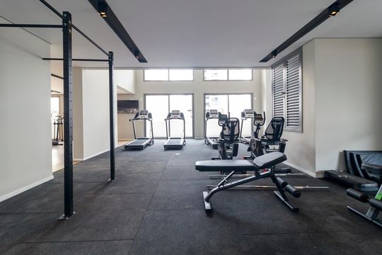 Área comum de apartamento à venda com 1 quarto, 41m² em Santo Amaro, São Paulo