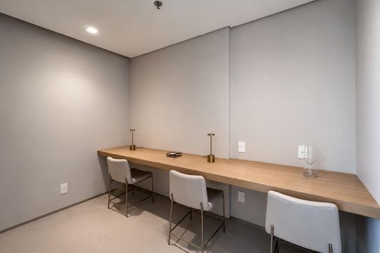 Área comum de kitnet/studio para alugar com 1 quarto, 32m² em Sacomã, São Paulo