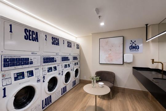 Área comum de kitnet/studio para alugar com 1 quarto, 32m² em Sacomã, São Paulo