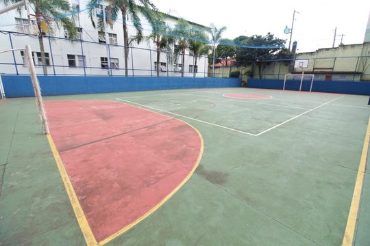 Área comum - Quadra Esportiva de apartamento para alugar com 2 quartos, 43m² em Bosque dos Eucaliptos, São José dos Campos