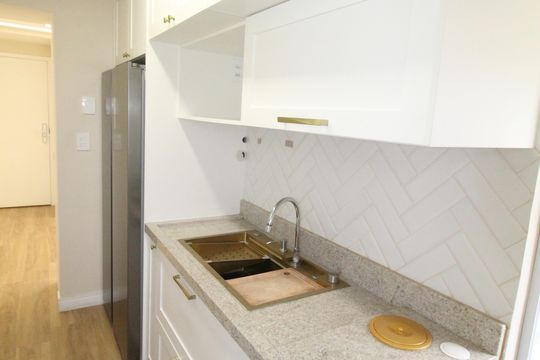 Cozinha de apartamento para alugar com 2 quartos, 43m² em Bosque dos Eucaliptos, São José dos Campos