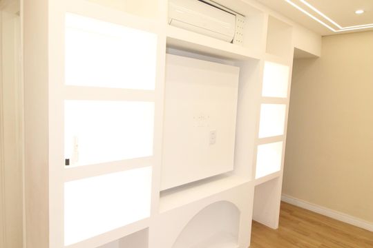 Sala de apartamento para alugar com 2 quartos, 43m² em Bosque dos Eucaliptos, São José dos Campos