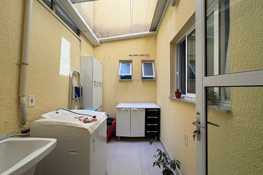 Lavanderia de apartamento à venda com 2 quartos, 55m² em Parque Oratório, Santo André