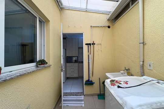 Lavanderia de apartamento à venda com 2 quartos, 55m² em Parque Oratório, Santo André